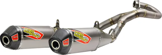 Pro Circuit SS Ti Exhaust Muffler System CF Tip w SA