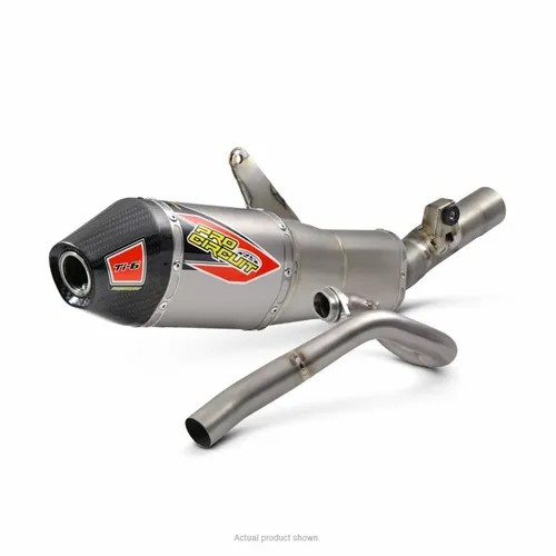 Pro Circuit SS Ti Exhaust Muffler System CF Tip w SA