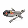 Pro Circuit SS Ti Exhaust Muffler  System CF Tip w SA