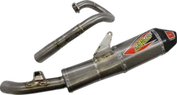 Pro Circuit SS Ti Exhaust Muffler  System CF Tip w SA