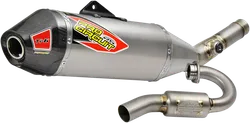 Pro Circuit SS Ti Exhaust Muffler  System CF Tip w SA