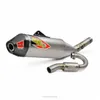 Pro Circuit SS Ti Exhaust Muffler  System CF Tip w SA