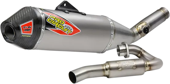 Pro Circuit Ti6 Titanium Pro Exhaust Muffler System w CF Tip