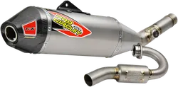 Pro Circuit SS Ti Exhaust Muffler System CF Tip w SA