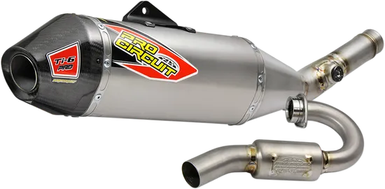 Pro Circuit Ti6 Titanium Pro Exhaust Muffler System w CF Tip