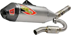 Pro Circuit Ti6 Titanium Pro Exhaust Muffler System w CF Tip