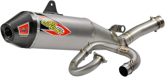 Pro Circuit Ti6 Titanium Pro Exhaust Muffler System w CF Tip