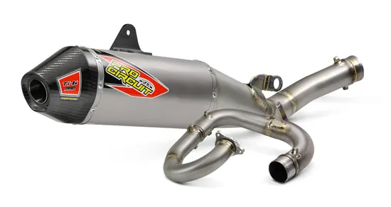 Pro Circuit Ti6 Titanium Pro Exhaust Muffler System w CF Tip