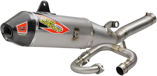 Pro Circuit Ti6 Titanium Pro Exhaust Muffler System w CF Tip