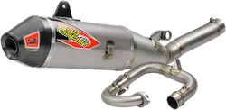 Pro Circuit Ti6 Titanium Pro Exhaust Muffler System w CF Tip