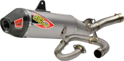 Pro Circuit Ti6 Titanium Pro Exhaust Muffler System w CF Tip