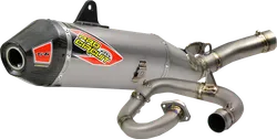Pro Circuit SS Ti Exhaust Muffler System CF Tip w SA