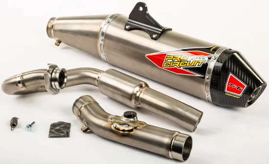 Pro Circuit SS Ti Exhaust Muffler System CF Tip w SA