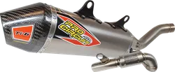 Pro Circuit SS Ti Exhaust Muffler System CF Tip w SA