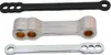 PSR Rear Shock Lowering Link Pull Rod Chrome 2in.