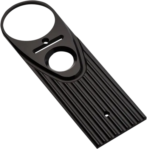 Full Length King Dash Cover Finned Black