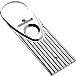 Full Length King Dash Cover Finned Chrome