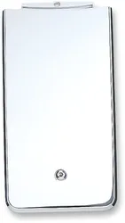 Joker Aluminum Lower Dash Cover Panel Smooth Chrome