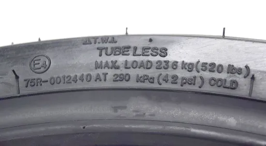 Kenda KM1 Radial Front Street Tire 120/70ZR17 58W