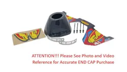 FMF Replacement End Cap Kit CF for Factory 4.1 Exhaust