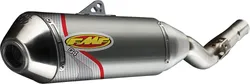 FMF Q4 SS Slip On Exhaust Muffler Pipe w Spark Arrestor For CRF250