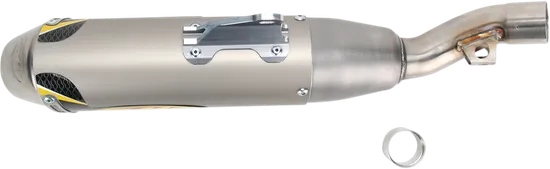 FMF Q4 SS Slip On Exhaust Muffler Pipe w/ Spark Arrestor For CRF150