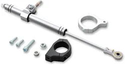 DS Satin Chrome Steering Damper Stabilzer Dampener Kit
