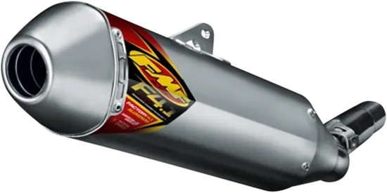 FMF 4.1 RCT Slip On Muffler Exhaust Al SS End Cap For CRF450X