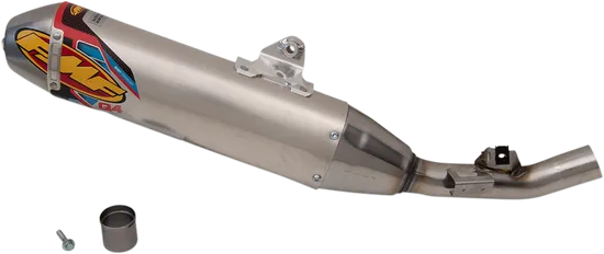 FMF Q4 SS Slip On Exhaust Muffler Pipe w Spark Arrestor CRF450X
