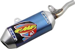 FMF 4.1 Mini Slip On Al SS Muffler Exhaust Ti SS End Cap For CRF110F