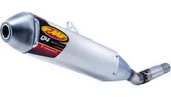 FMF Q4 SS Slip On Exhaust Muffler Pipe w/ Spark Arrestor For XR650