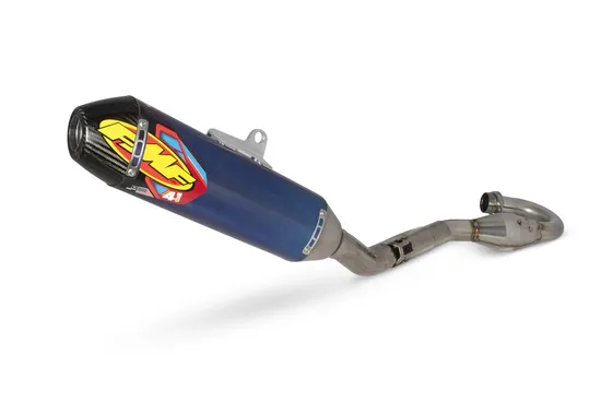 FMF Aluminum Titanium Factory 4.1 RCT Exhaust Muffler For CRF450R