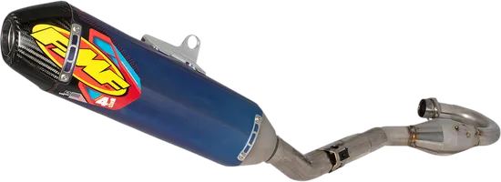 FMF Aluminum Titanium Factory 4.1 RCT Exhaust Muffler For CRF450R