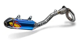 FMF 4.1 RCT Full Exhaust Muffler MB Ti CF End Cap For CRF250R