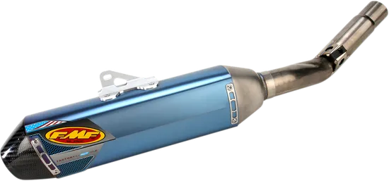 FMF 4.1 RCT Slip On Muffler Exhaust An Ti CF End Cap For KX450F