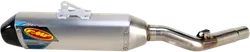 FMF 4.1 RCT Slip On Muffler Exhaust Al CF End Cap For KX250F