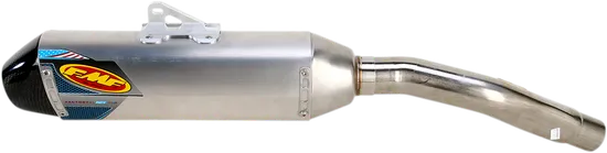 FMF 4.1 RCT Slip On Muffler Exhaust Al CF End Cap For KX450F