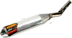 FMF Q4 SS Slip On Exhaust Muffler Pipe w Spark Arrestor For KX250F