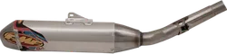 FMF Q4 SS Slip On Exhaust Muffler Pipe w/ Spark Arrestor For KX450