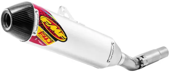 FMF 4.1 RCT Slip On Muffler Exhaust Al CF End Cap For KX450
