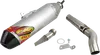 FMF 4.1 RCT Slip On Muffler Exhaust Al CF End Cap For KX450