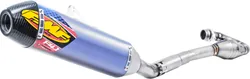 FMF 4.1 RCT Full Muffler Exhaust Megabomb TI CF End Cap For KX450