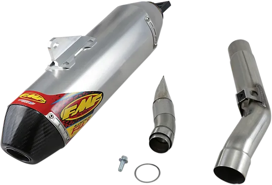 FMF 4.1 RCT Slip On Muffler Exhaust AlCF End Cap For KX250