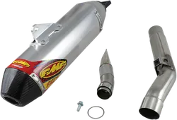 FMF 4.1 RCT Slip On Muffler Exhaust AlCF End Cap For KX250
