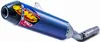 FMF 4.1 RCT Slip On Muffler Exhaust An Ti CF End Cap For KX250F