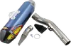 FMF 4.1 RCT Slip On Muffler Exhaust An Ti CF End Cap For KX250F