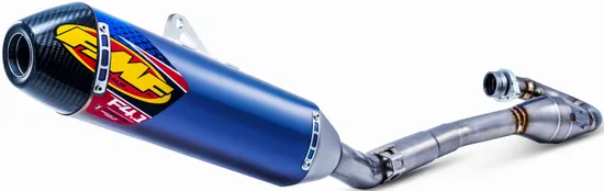 FMF 4.1 RCT Full Muffler Exhaust Megabomb An TI CF End Cap For KX250F