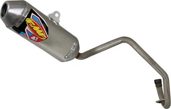 FMF 4.1 Mini Slip On Al SS Muffler Exhaust SS End Cap