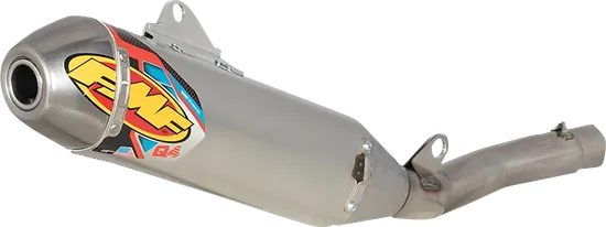 FMF Q4 HEX SS Slip On Muffler Exhaust w/ Spark Arrestor For KLX300