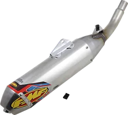 FMF Q4 HEX SS Slip On Muffler Exhaust w/ Spark Arrestor For KLX300